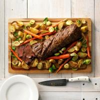 Beef Tenderloin with Roasted Vegetables image