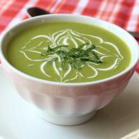 Chilled Sugar Snap Pea Soup image