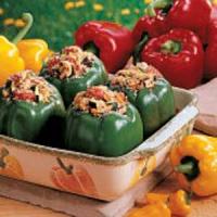 Chicken-Stuffed Green Peppers image