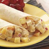 Fruity Chicken Wraps image