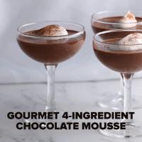 Gourmet 4-Ingredient Chocolate Mousse Recipe by Tasty_image
