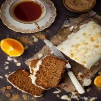 Vegan Ginger Loaf Cake with Orange & Almond_image