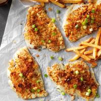 Air-Fryer Crumb-Topped Sole_image