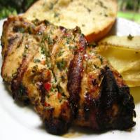 Grilled Thai Chicken Breasts With Herb-Lemongrass Crust_image