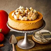 Pumpkin cheesecake image