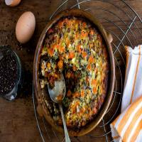 Roasted Squash and Red Onion Gratin With Quinoa image