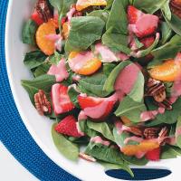 Spinach Salad with Strawberry Vinaigrette image