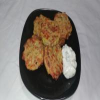 Baked Zucchini Potato Latkes image