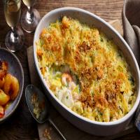 Seafood gratin with caramelised apples_image