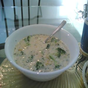 Tuna, Corn, and Broccoli Chowder image