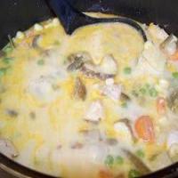 Creamy Chicken Mushroom Potato Soup_image