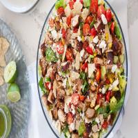 Tex-Mex Chopped Chicken Salad with Cilantro-Lime Dressing_image