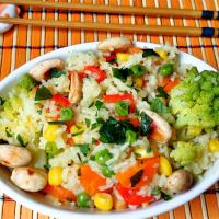 Indian-Style Vegetable Rice_image