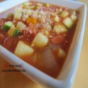 crock pot minestrone soup_image