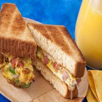 Denver Omelet Sandwiches for Two image