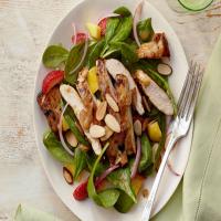 Mango-Balsamic Spinach Salad with Chicken image