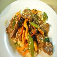 Korean Vegetable-Beef Stir Fry image