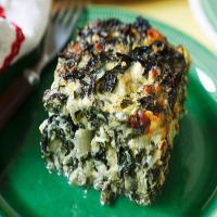 Greek Spinach & Cheese Quiche Squares image