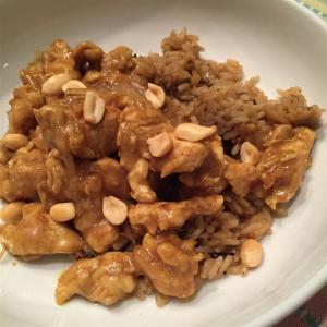 Coconut Curry Chicken and Peanuts_image