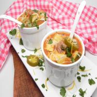 Mexican Meatball and Chipotle Soup (Sopa de Albondigas y Chipotle)_image