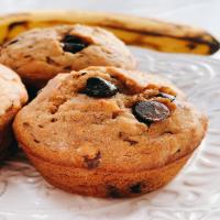 Vegan Banana-Nut-Carob Muffins image