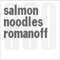 Salmon Noodles Romanoff_image