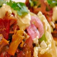 Slow-Cooked Pork Tacos with Fire-Roasted Tomatoes and Pickled Onions_image