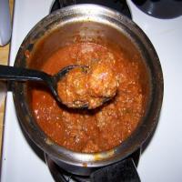 Super Spicy Garlic Meatballs_image