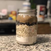 Oatmeal Raisin Spice Cookies in a Jar image