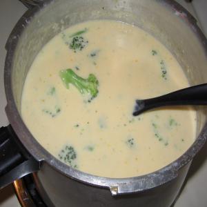 Cheese and Broccoli Soup image