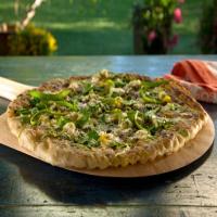 Pizza with Shaved Asparagus and Robiola image