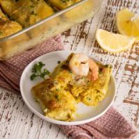 Crepes with Curried Seafood Filling_image