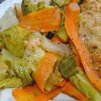 Buttery Cabbage and Carrots image