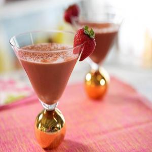 Chocolate Covered Strawberry Mocktail image