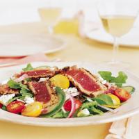 Orange Fennel Seared Tuna Salad_image