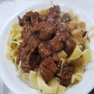 ~ Hearty Instant Pot Beef Tips ~ So Tender_image