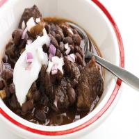 Slow-Cooker Beef and Black-Bean Chili image