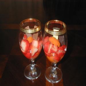 Strawberries in White Wine image