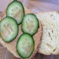 PB and Cucumber Sandwich image