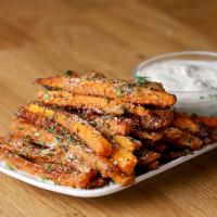 Garlic Parmesan Baked Carrot Fries Recipe by Tasty image