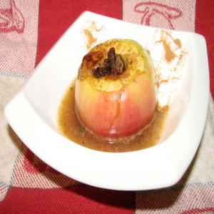 Almost Instant Baked Apple image