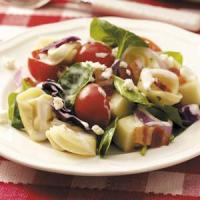 Layered Tortellini Salad image