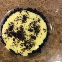 Vanilla Cream and Chocolate Wafer Pie image