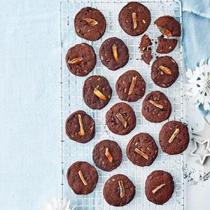 Chocolate orange cookies_image
