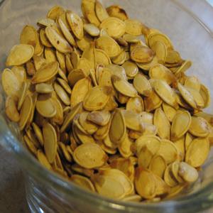 Savory Roasted Pumpkin Seeds image
