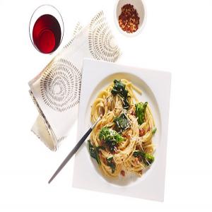 Miso Carbonara with Broccoli Rabe and Red-Pepper Flakes_image