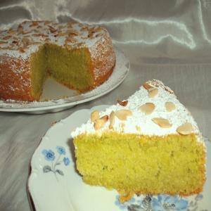 Pandan Soft Chiffon Cake - Asian Screwpine Cake. image