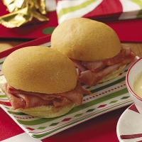 Mini Barbecued Ham Sandwiches_image