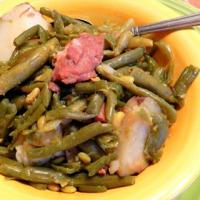 Southern Green Beans and New Potatoes with Ham~ Recipe - (4.6/5) image