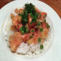 Boneless Chicken Breast with Tomatoes, Coconut Milk, and Chickpeas in the Slow Cooker_image